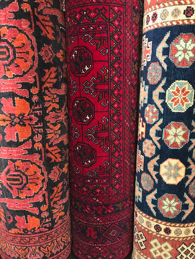 tribal rugs - hall runners